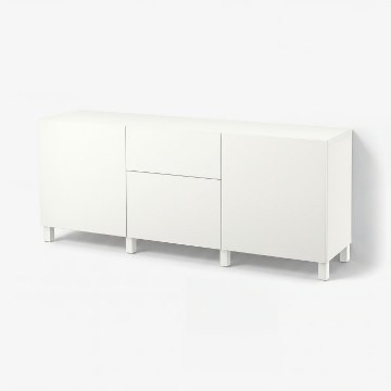 ІКЕА Комбінація з висувними ящиками BESTÅ БЕСТО, 791.956.36 - Home Club