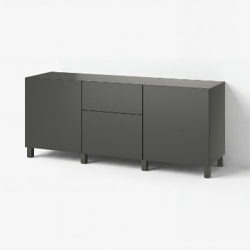 ІКЕА Комбінація з висувними ящиками BESTÅ БЕСТО, 295.080.79 - Home Club