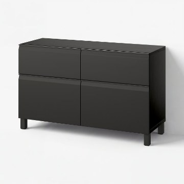 ІКЕА Комбінована стелажна система з дверцятами BESTÅ БЕСТО, 295.693.36 - Home Club