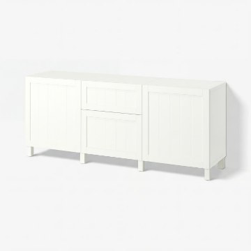 ІКЕА Комбінація з висувними ящиками BESTÅ БЕСТО, 195.978.20 - Home Club