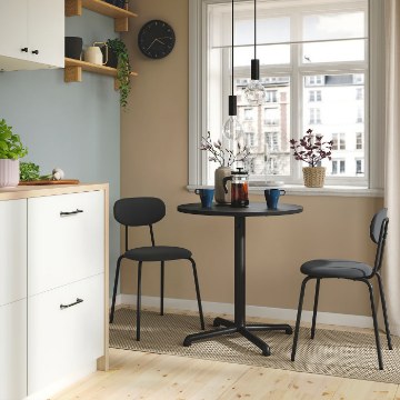 ИКЕА Стол и 2 стула STENSELE СТЕНСЕЛЕ / SANDSBERG, 396.260.96 - Home Club