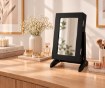 BackHome Living Шкаф для украшений с зеркалом, черный, 21 x 15 x 35 см, PHO8072 - Home Club, изображение 4