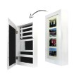 BackHome Living Настінна Шафа Для Біжутерії 31 x 9,5 x 56 см, PHO1240 - Home Club
