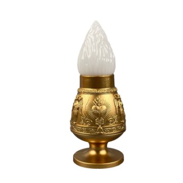 Chomik Декоративний Світловий Ліхтар Led, 6,5 × 16 См, З Ефектом Свічки, LED9169 - Home Club
