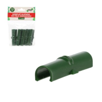 Garden Line Набір із 10 затискачів 11 мм для садової плівки, EVA6054 - Home Club