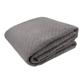 Kontrasto Покривало Gaia 200x230 см, темно-сіре, DTE-NAR-00018 - Home Club