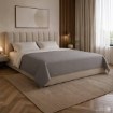 Kontrasto Покривало Gaia 200x230 см, темно-сіре, DTE-NAR-00018 - Home Club, Зображення 4