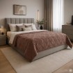 Kontrasto Покрывало «Аврора», 200×230 см, коричневое, DTE-NAR-00009 - Home Club, изображение 4