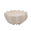 Kontrasto Декоративная керамическая ваза 1, белая, 26,5 × 14 см, DDE-TAC-00007 - Home Club