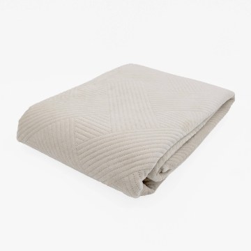 Kontrasto Покривало Luna 200x230 см, колір екрю, DTE-NAR-00016 - Home Club