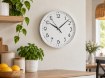 Chomik Круглий настінний годинник 23 x 23 x 4 см, білий/чорний, ZEG4634 - Home Club, Зображення 9