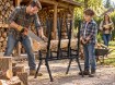 Garden Line Козел/Кобыла Для Резки Древесины Черный 81x37x103 см, REA9907 - Home Club, изображение 14
