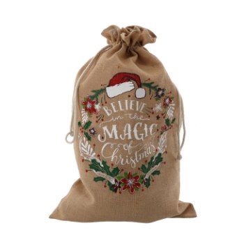 Chomik Прокатний Мішок З Джути 86 x 53 См Magic Christmas, IKA3826 - Home Club
