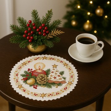 Chomik Серветка Śr.36 Cm Po.Św. Різдво Христове, DEC460A6 - Home Club
