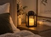Chomik Ліхтарік З Свічкою Led 10 x 10 x 17 См, Чорний, LED9862 - Home Club, Зображення 6
