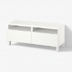 Тумба под телевизор с ящиками, белый, Лаксвикен, Белый Stubbarp, 120 x 42 x 48 см
