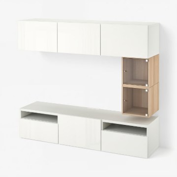 ИКЕА Шкаф для телевизора BESTÅ БЕСТО / EKET ЭКЕТ, 294.767.66 - Home Club