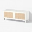 Скамейка под телевизор с дверцами, белый Studsviken, Стуббарп, белый, 120 x 42 x 48 см