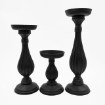 Kontrasto Декоративный подсвечник из Мдф «Rustical», чёрный, 10x28 см, DDE-SWK-00014 - Home Club, изображение 4