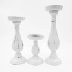 Kontrasto Декоративный подсвечник из Мдф «Rustical», белый, 10x33 см, DDE-SWK-00015 - Home Club, изображение 4
