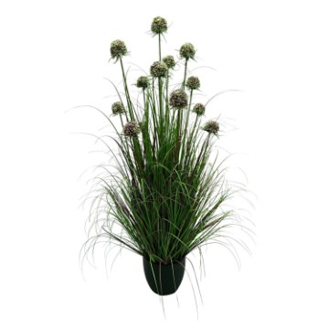 Garden Line Штучна трава в горщику — декоративний часник фіолетовий, 120 см, PAM1795 - Home Club