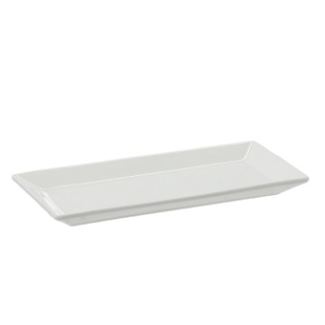 BackHome Living Прямокутна Фарфорова Тарілка 31 × 15,5 × 2,5 См, CAI0729 - Home Club
