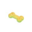Chomik Резиновая Игрушка В Виде Кости, 16 × 8 × 5 См, Зелено-Желтая, PET8733 - Home Club