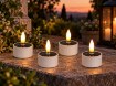 Chomik Набор из 4 солнечных свечей-теплиц размером 4 x 2,5 см/5 см., LED9445 - Home Club, изображение 4
