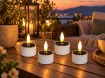 Chomik Набор из 4 солнечных свечей-теплиц размером 4 x 2,5 см/5 см., LED9445 - Home Club, изображение 5