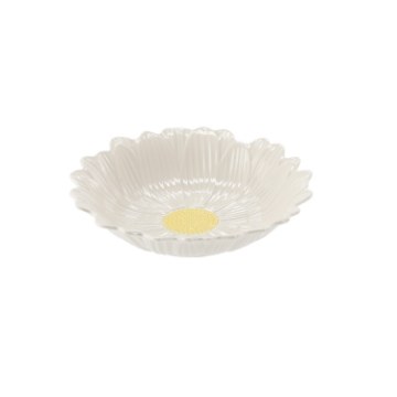 BackHome Living Порцелянова тарілка «Стокротка» 23,5 × 23,5 × 5 см, CAI0637 - Home Club