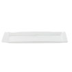 BackHome Living Прямокутна Фарфорова Тарілка 40 × 17 × 2,5 См, CAI0712 - Home Club