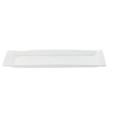BackHome Living Прямокутна Фарфорова Тарілка 40 × 17 × 2,5 См, CAI0712 - Home Club