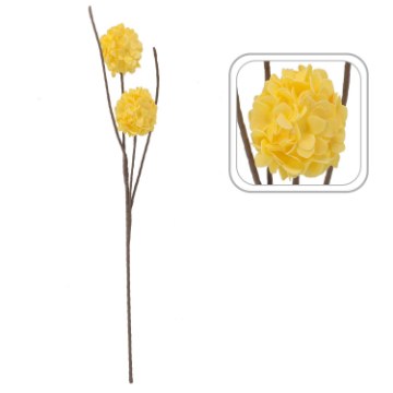 Garden Line Декоративный цветок — 78 см, желтый, TER2917 - Home Club