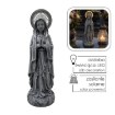 Chomik Статуэтка Марии Со Светящимся Светодиодным Нимбом, 14 × 14 × 44,5 См, DED0026 - Home Club