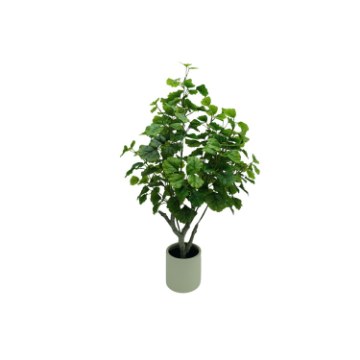 Garden Line Штучна рослина в горщику — гінкго 95 см, PAM1931 - Home Club
