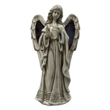 Chomik Фигура Ангела Со Светящимися Крыльями (Светодиоды) 28 × 17 × 49,5 См, DED9938 - Home Club