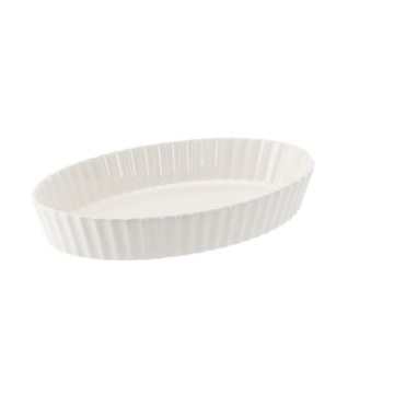 BackHome Living Порцелянова овальна тарілка 30 × 19 × 5 см, CAI0422 - Home Club