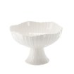 BackHome Living Кругла Фарфорова Фара 25,5 × 25,5 × 17 См З Хвилястим Краєм, CAI1023 - Home Club, Зображення 2