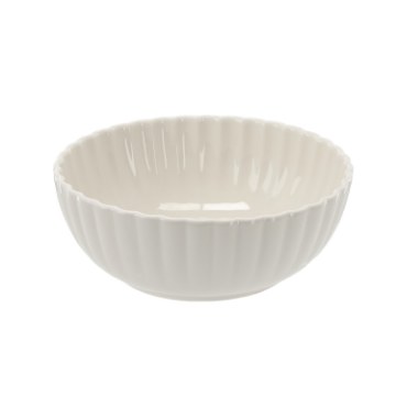 BackHome Living Кругла Фарфорова Салатниця 18 × 6,5 См, CAI0958 - Home Club
