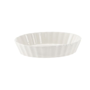 BackHome Living Порцелянова овальна тарілка 16,5 × 10,5 × 3,5 см, CAI0453 - Home Club