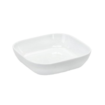 BackHome Living Квадратна Фарфорова Салатниця 19 × 19 × 5,5 См, CAI1085 - Home Club
