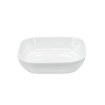 BackHome Living Квадратна Фарфорова Салатниця 19 × 19 × 5,5 См, CAI1085 - Home Club, Зображення 2