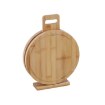 Chomik 4 Бамбукові Дошки Для Нарізання, 24 × 5 × 32 См, MUT3554 - Home Club, Зображення 3