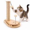Chomik Когтеточка Для Кошки — Стойка 35 × 23 × 40 См, Бежевая, PET8665 - Home Club