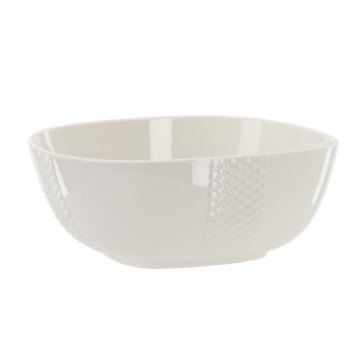 BackHome Living Прямокутна Фарфорова Салатниця 21,5 × 21 × 7 См, CAI1030 - Home Club