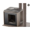 Chomik Когтеточка Для Кошки С Домиком 56 x 40 x 63 см, Коричневая, PET8689 - Home Club, изображение 2