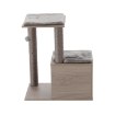 Chomik Когтеточка Для Кошки С Домиком 56 x 40 x 63 см, Коричневая, PET8689 - Home Club, изображение 4
