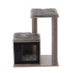 Chomik Когтеточка Для Кошки С Домиком 56 x 40 x 63 см, Коричневая, PET8689 - Home Club, изображение 8