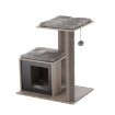 Chomik Когтеточка Для Кошки С Домиком 56 x 40 x 63 см, Коричневая, PET8689 - Home Club, изображение 10