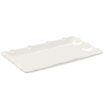 BackHome Living Прямокутна декоративна порцелянова тарілка 31*19,5*2,5 см, CAI0699 - Home Club